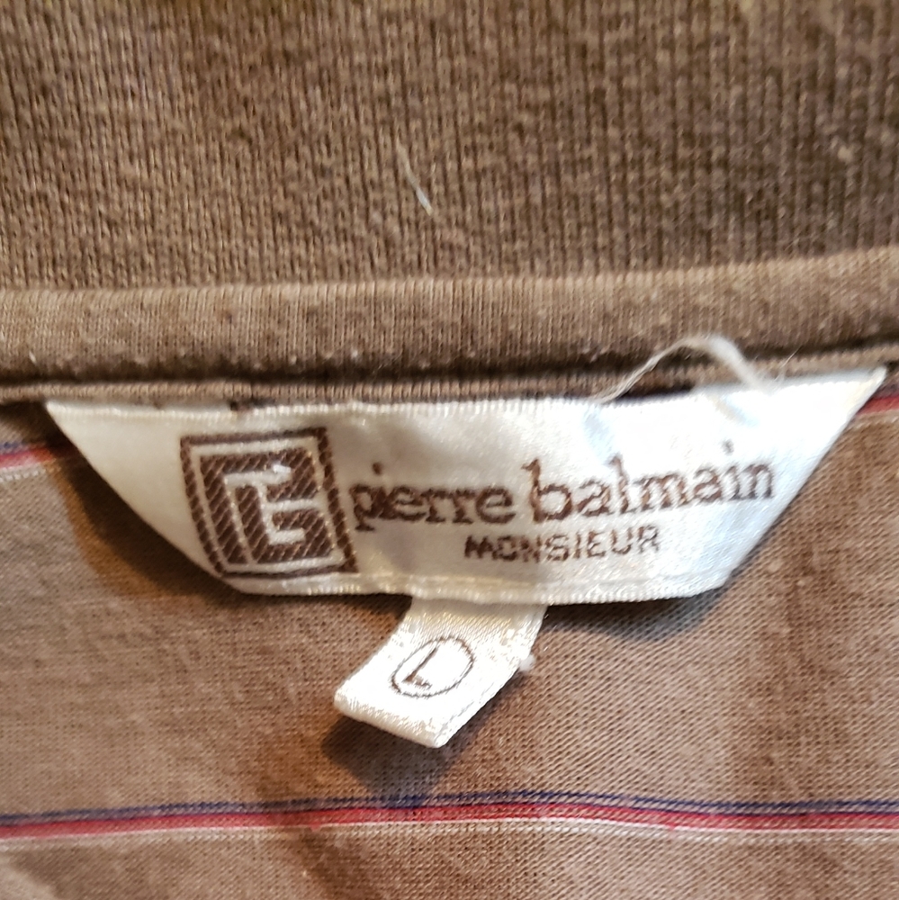 Pierre Balmain vintage 1980s polo m/l